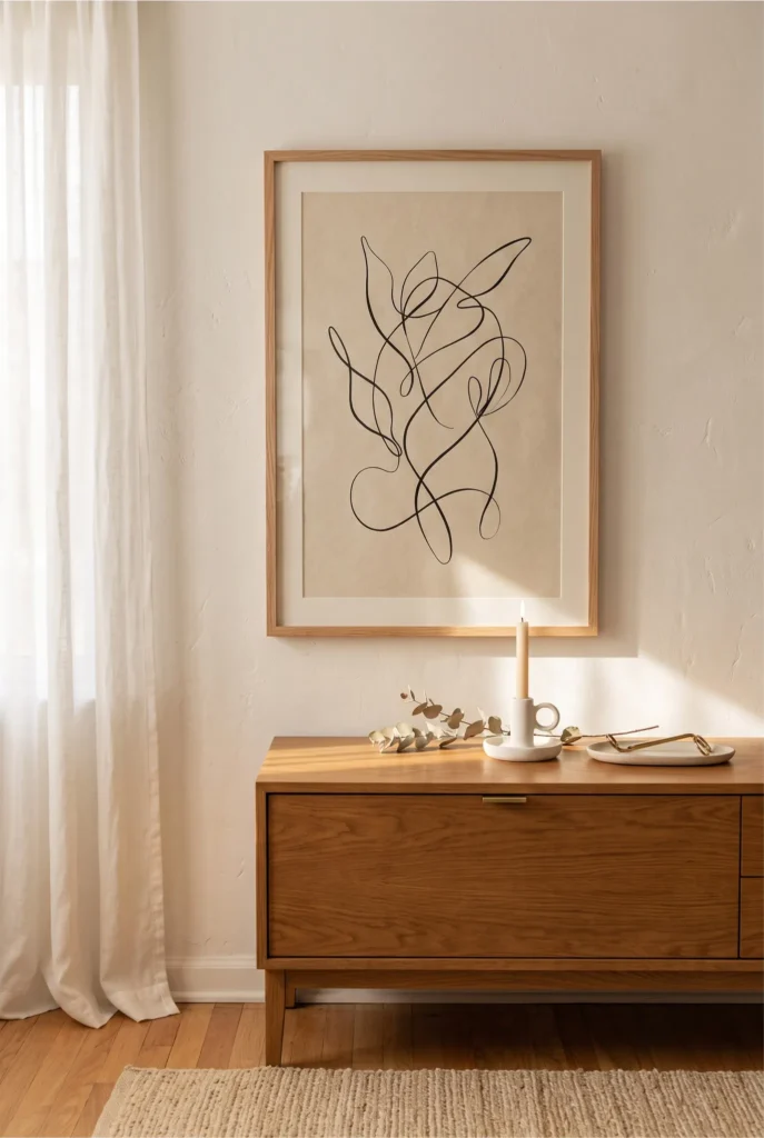 Abstract Line Art