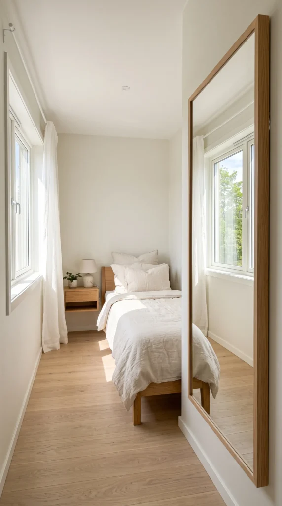 Add Mirrors to Create the Illusion of Space