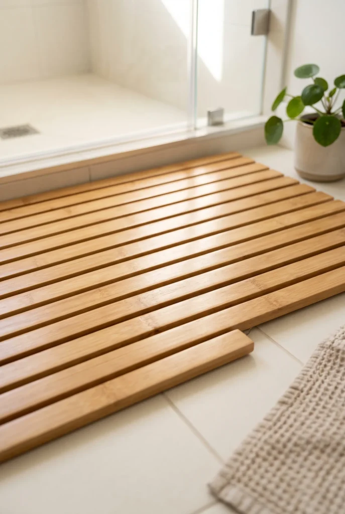 Bamboo Bath Mats