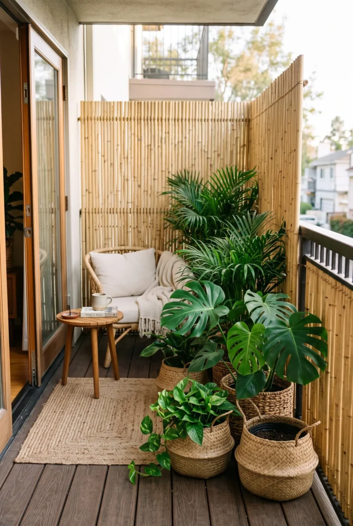 Bamboo Privacy Screen