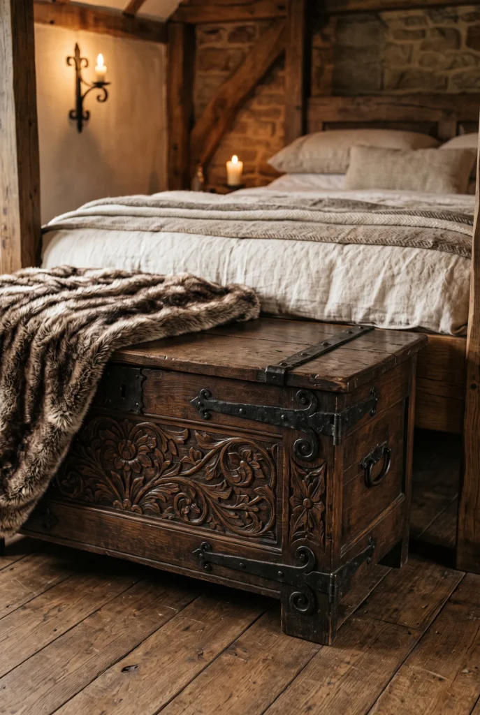 Carved Wood Chests