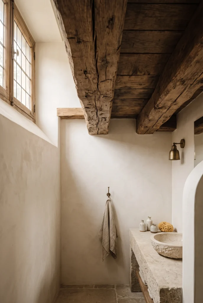 Exposed Weathered Beams