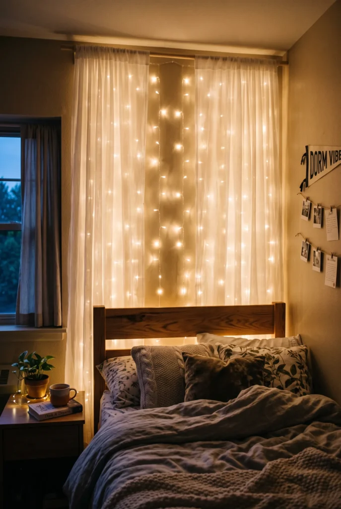 Fairy Light Curtain Backdrop