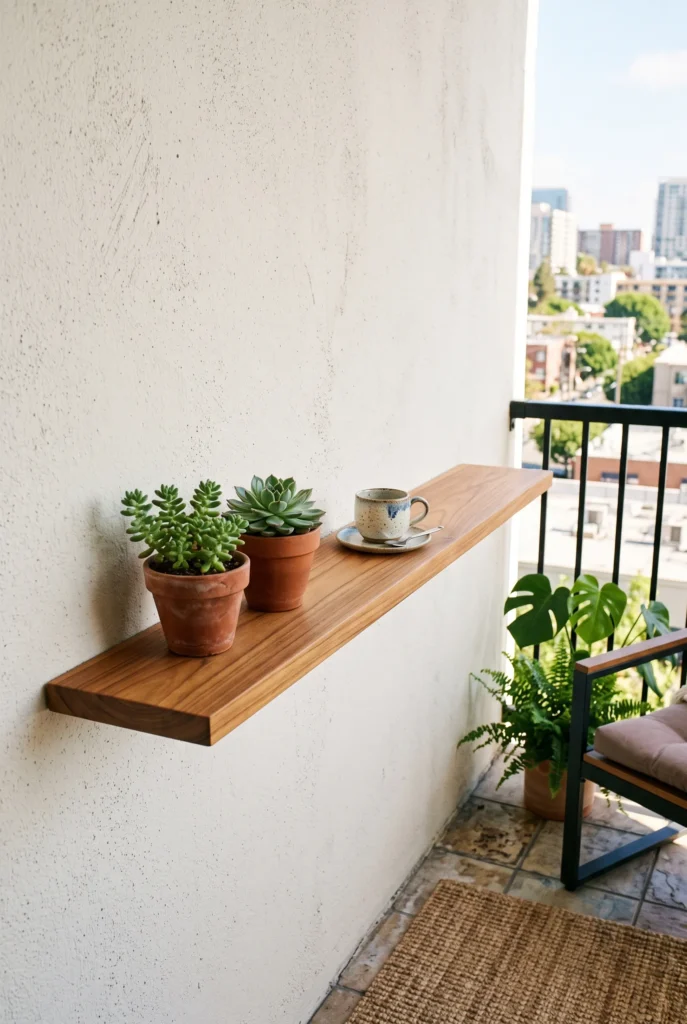 Floating Wooden Ledges