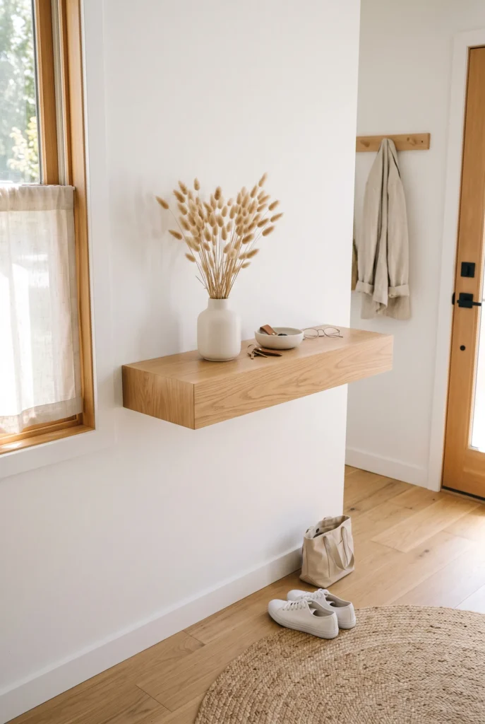 Floating Wooden Shelf
