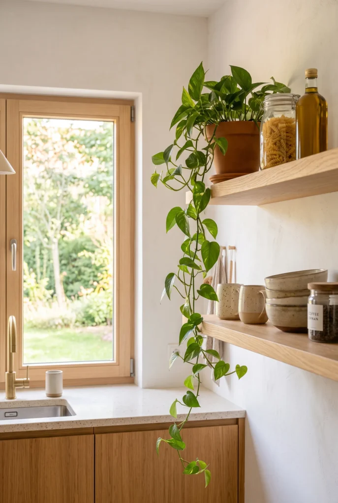 Floating Wooden Shelves