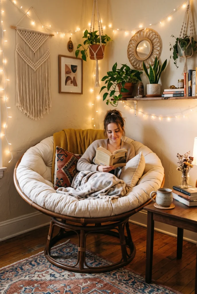 Foldable Papasan Chair