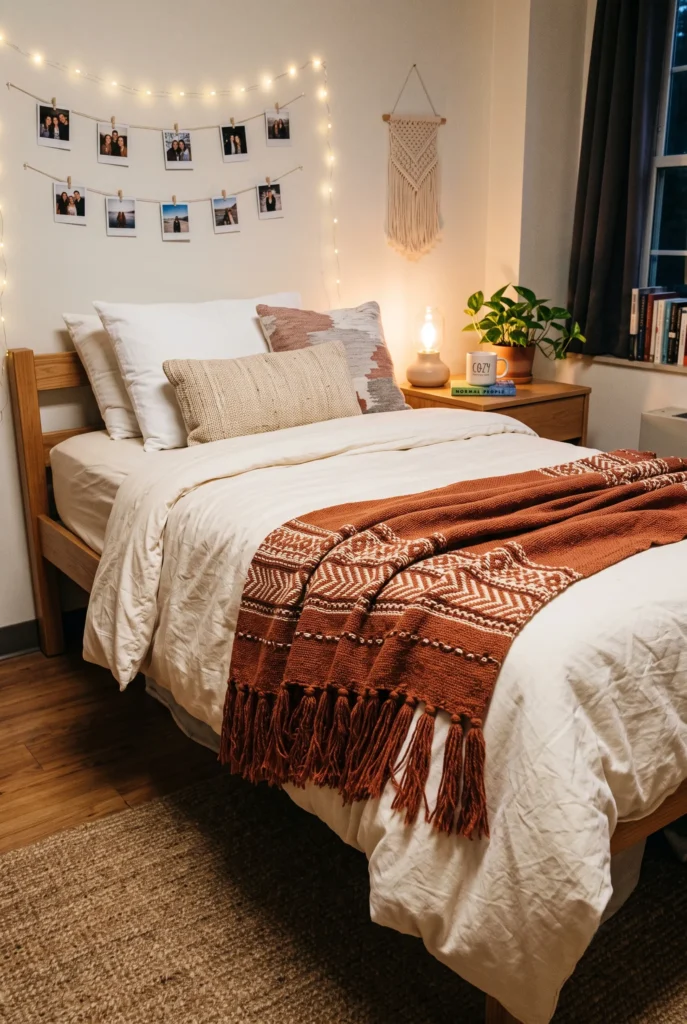Fringed Woven Throw Blankets