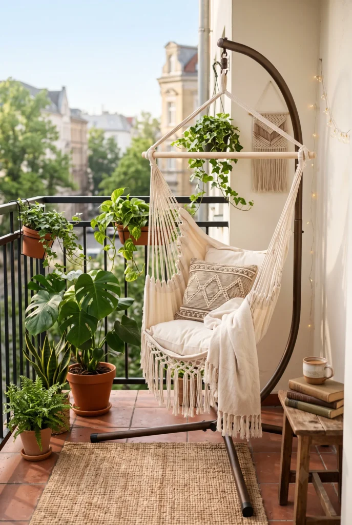 Hanging Macrame Hammock