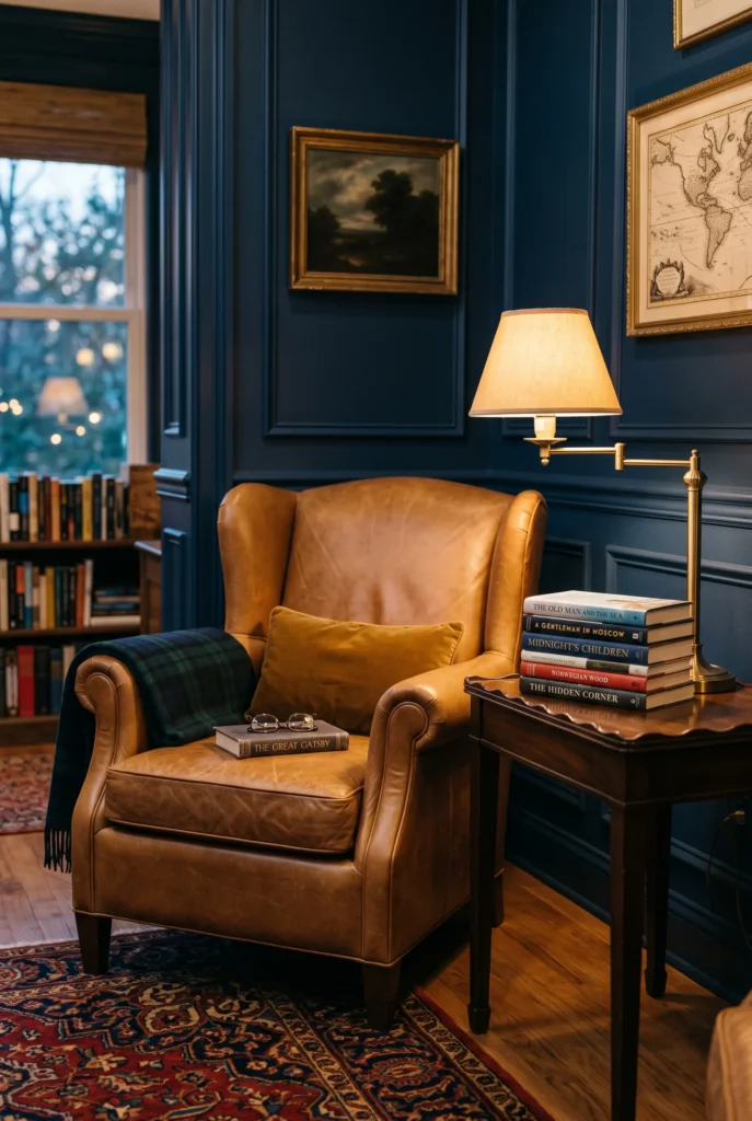 High-Arm Club Chair
