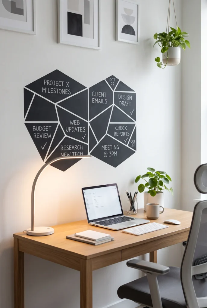 Minimalist Office To-Do Board