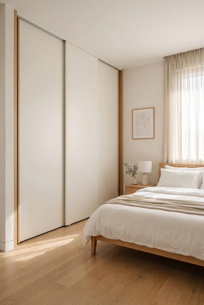 Minimalist Sliding Wardrobe Doors