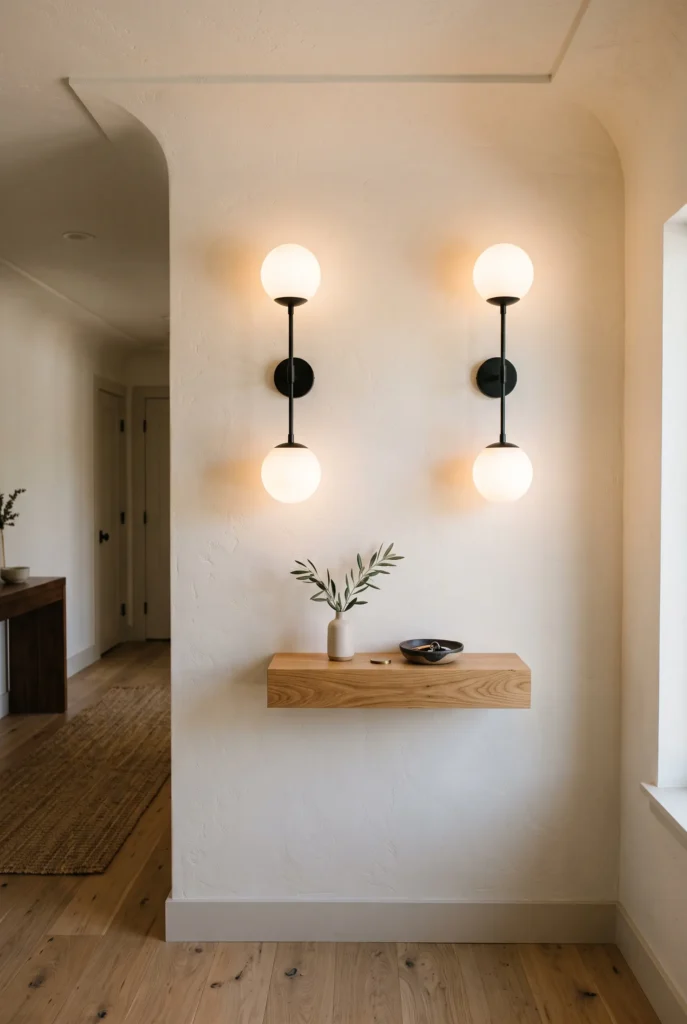 Minimalist Wall Sconce Lighting