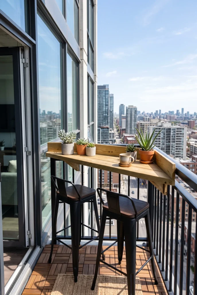 Over-the-Railing Bar Table