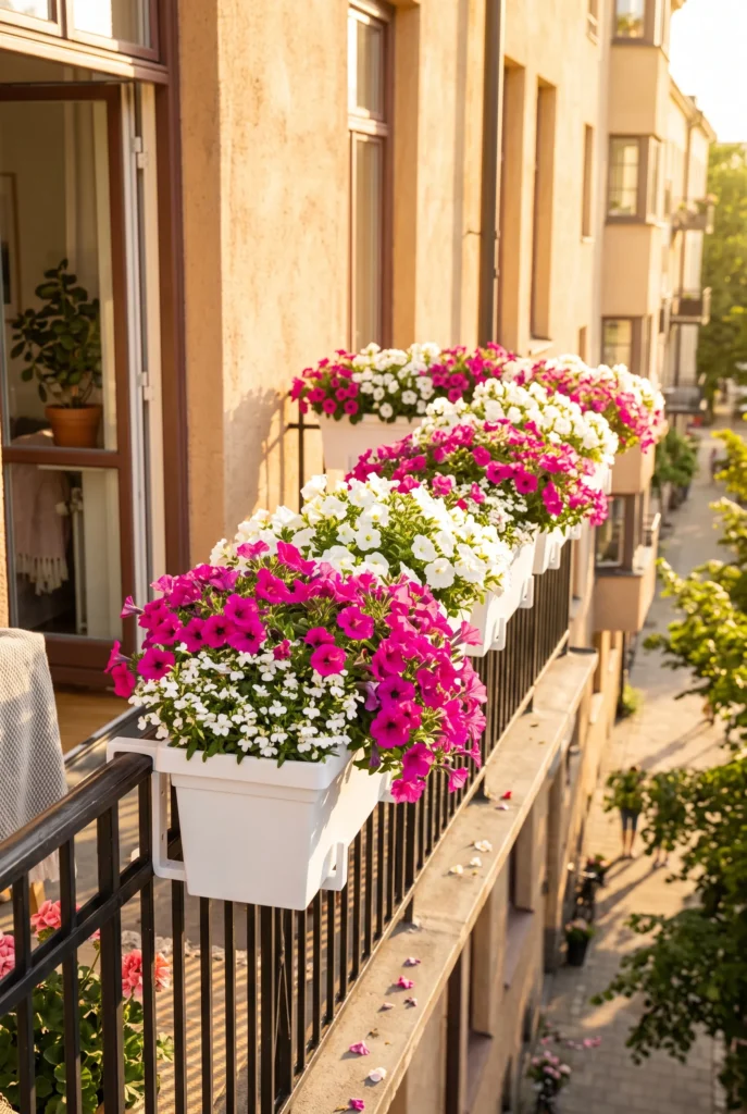 Over-the-Railing Flower Boxes