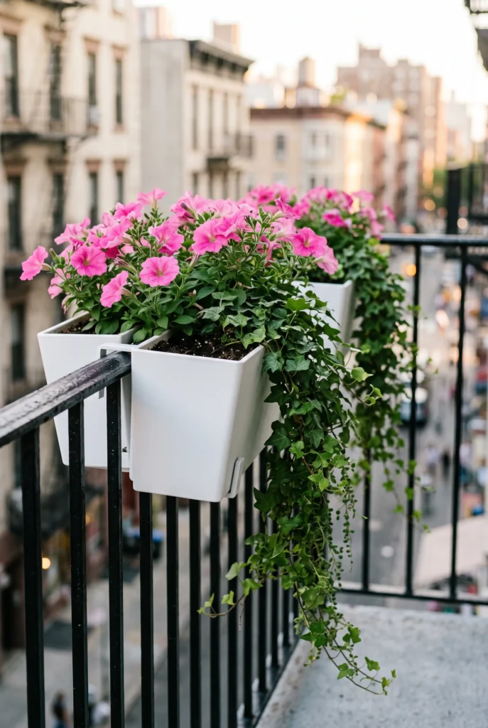 Railing Planter Boxes