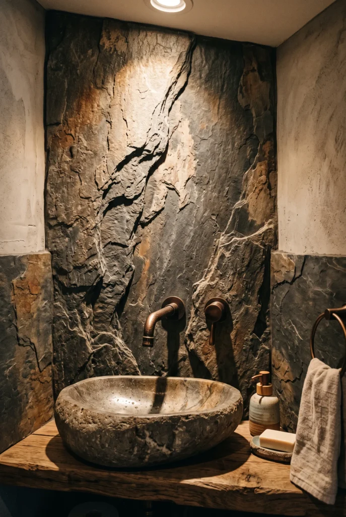 Raw Stone Wall Slab