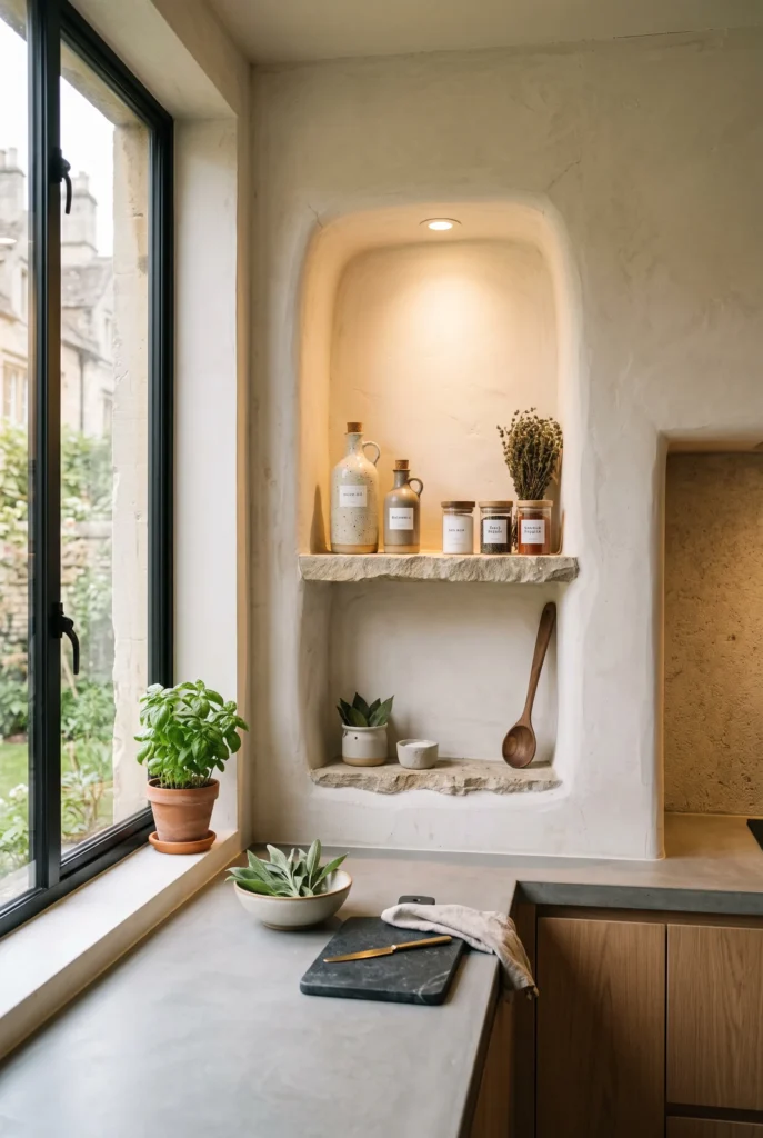 Recessed Niche Shelving