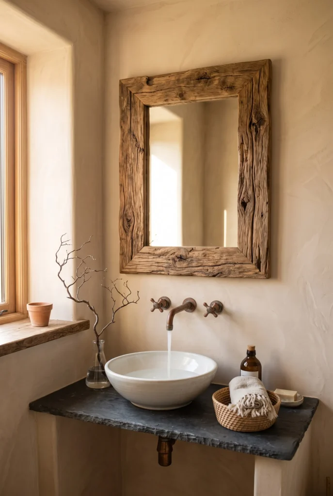 Reclaimed Wood Mirror Frame