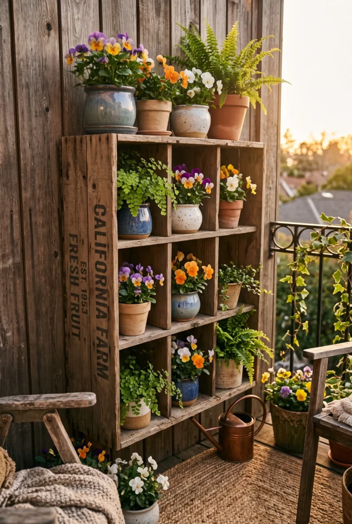 Repurposed Wooden Crate