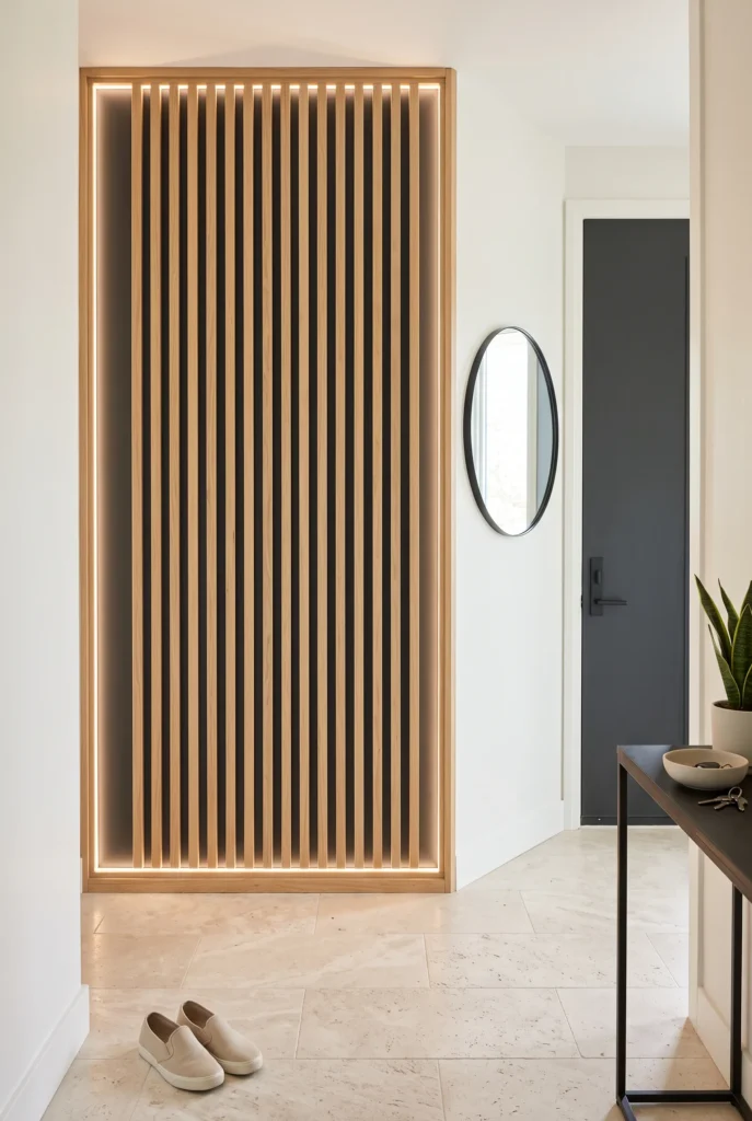 Slats Accent Wall
