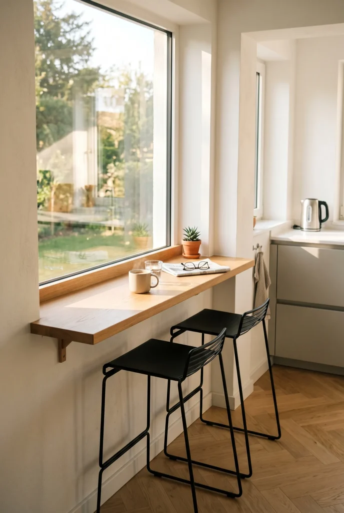 Slim Profile Dining Ledge