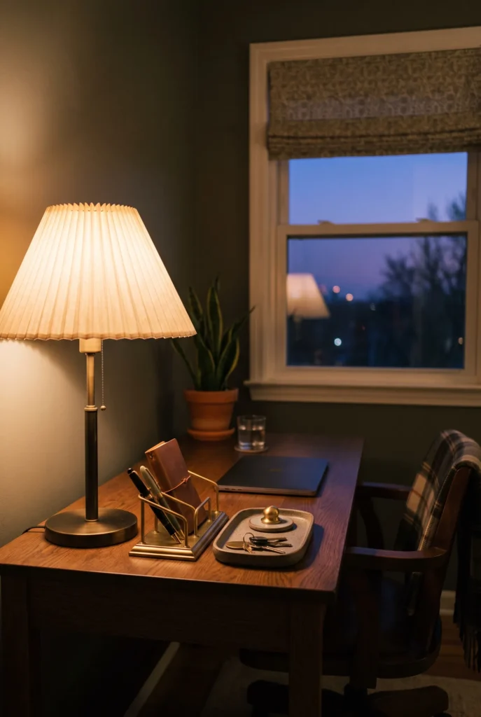 Soft Ambient Lamp Glow