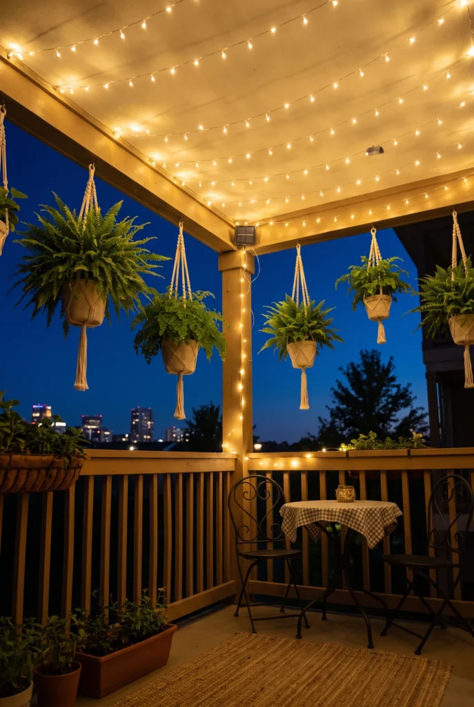 Solar Fairy Light Canopy