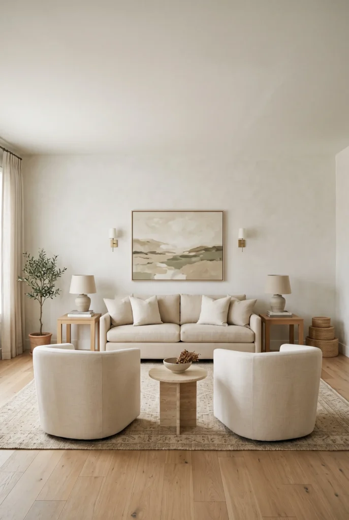 Symmetrical Furniture Layout