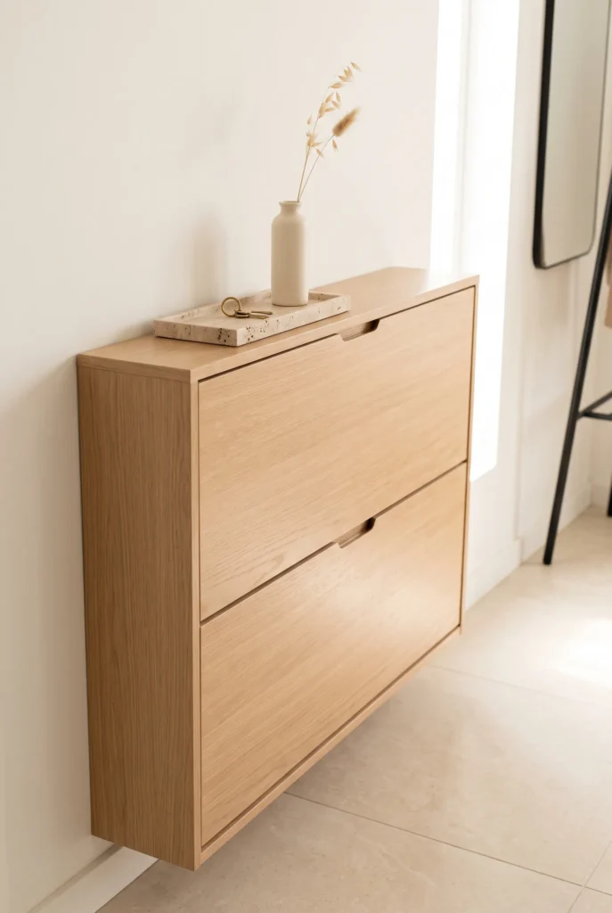 Tall Narrow Shoe Cabinet