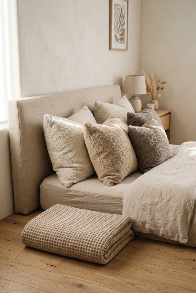 Textured Bouclé Pillows