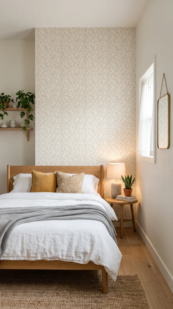 Use Removable Wallpaper for Accent Walls