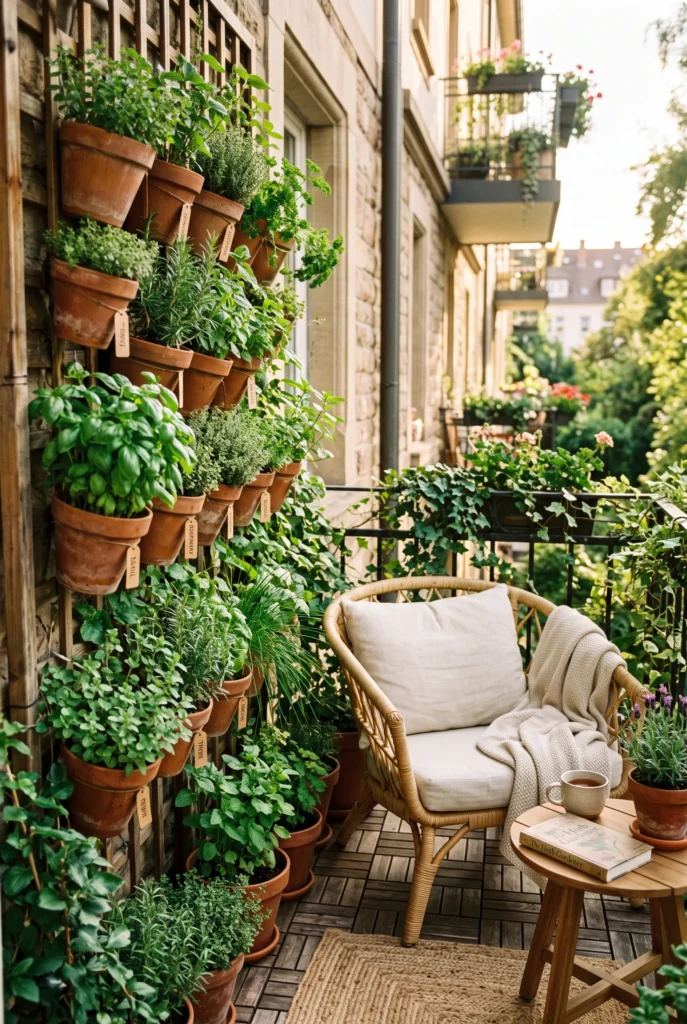 Vertical Herb Wall
