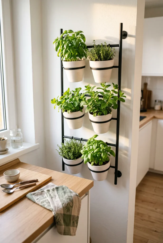 Vertical Herb Wall Planters