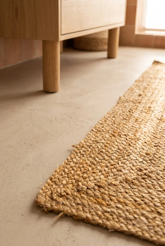 Woven Jute Floor Mat