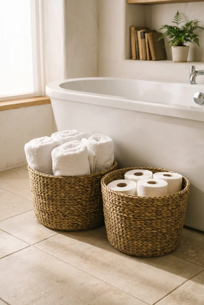 Woven Seagrass Baskets