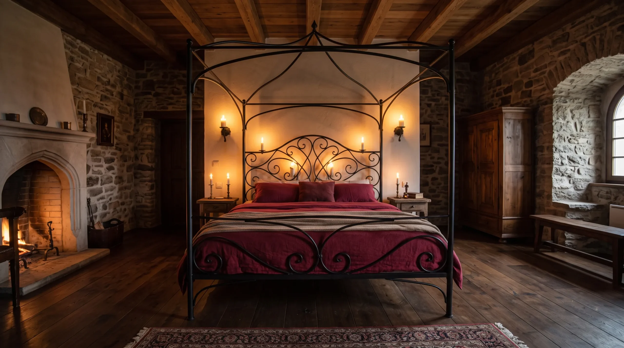 medieval bedroom decor ideas