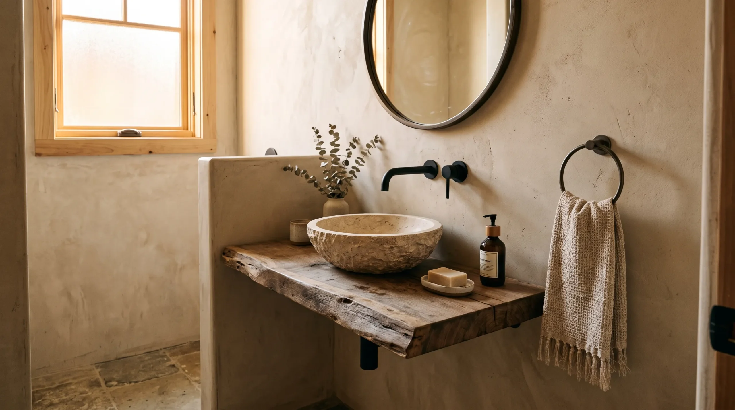 wabi sabi bathroom design ideas
