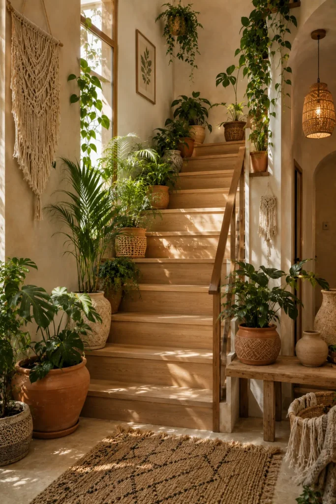 Boho Stair Planting