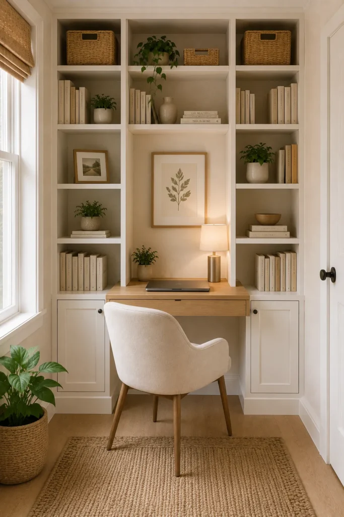 Bookcase Desk Combo