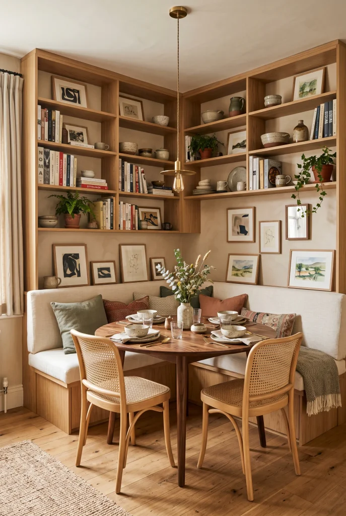 Built-In Bookshelves