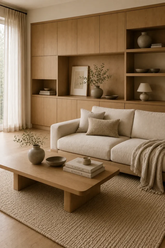 Built-In Wood Storage