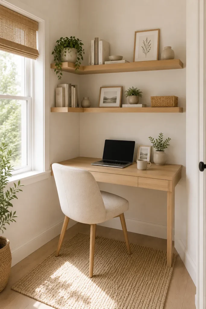 Corner Desk Setup