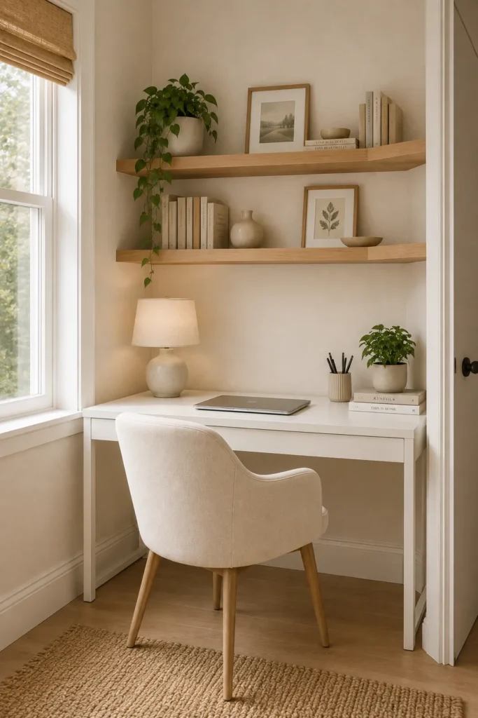 Floating Corner Shelves