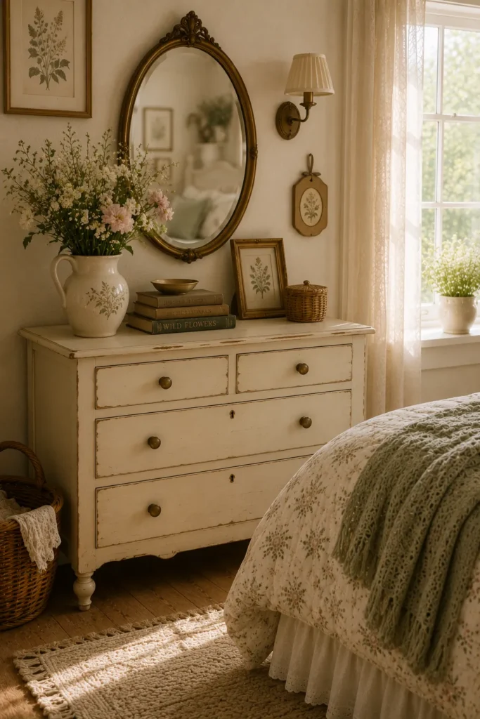 Floral Dresser Styling