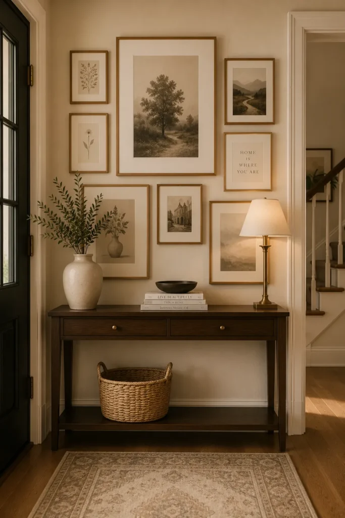 Gallery Around a Console