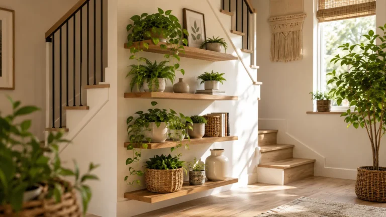 Indoor Staircase Gardens