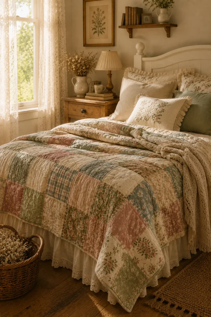 Layered Patchwork Quilt