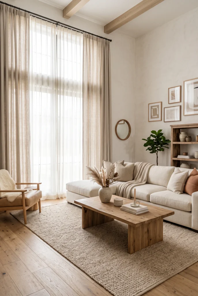 Linen Curtain Layers