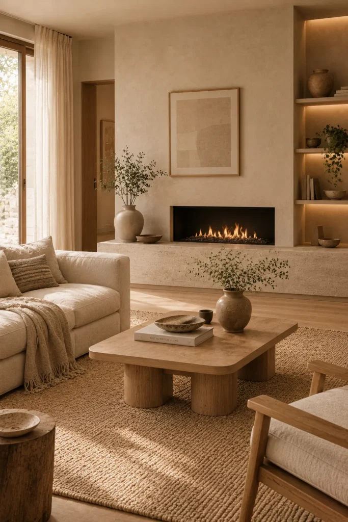 Minimalist Fireplace